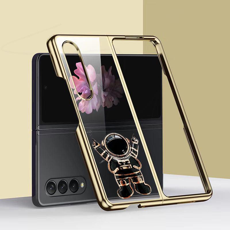 Gold Astronaut Fold Case, For Samsung Galaxy Z Fold 4 & 3 - EbayCase