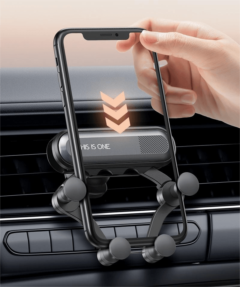 Gravity Car Phone Holder, for mobile navigation on car - EbayCase