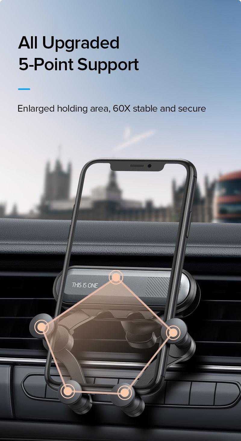 Gravity Car Phone Holder, for mobile navigation on car - EbayCase