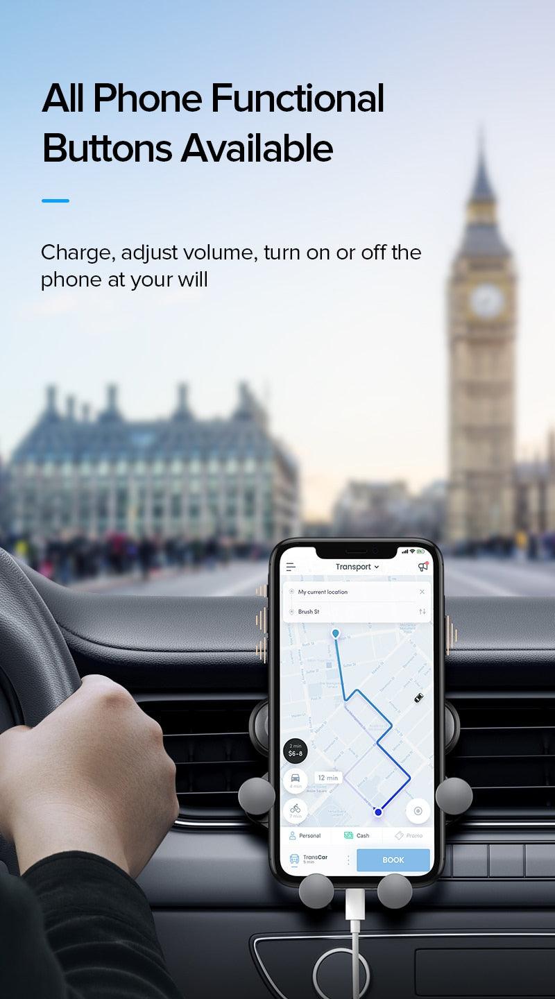 Gravity Car Phone Holder, for mobile navigation on car - EbayCase