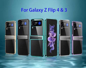 Hinge Part Protected Flip Case, For Samsung Galaxy Z Flip 4 & 3 - EbayCase