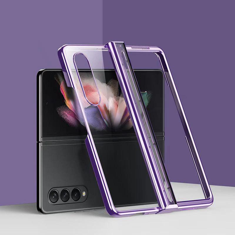 Hinge Part Protected Fold Case, For Samsung Galaxy Z Fold 4 & 3 - EbayCase