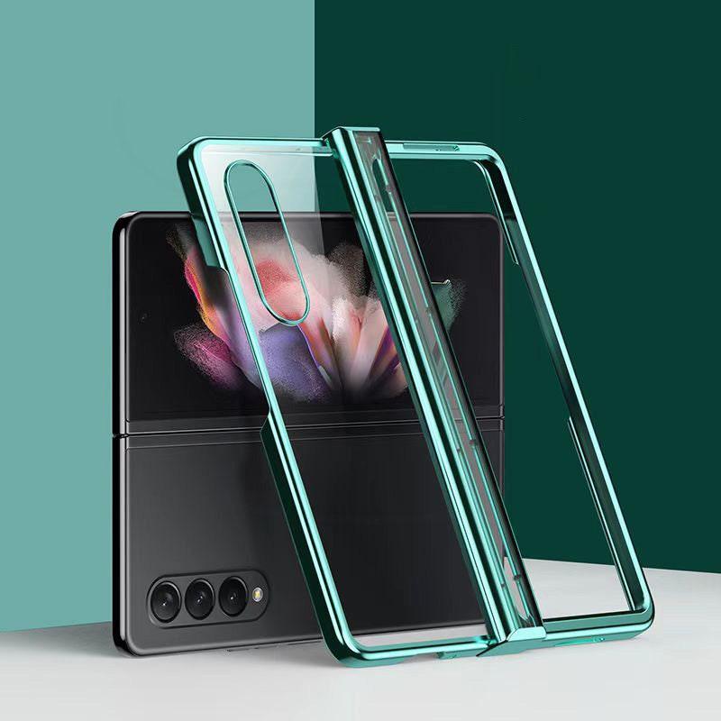 Hinge Part Protected Fold Case, For Samsung Galaxy Z Fold 4 & 3 - EbayCase