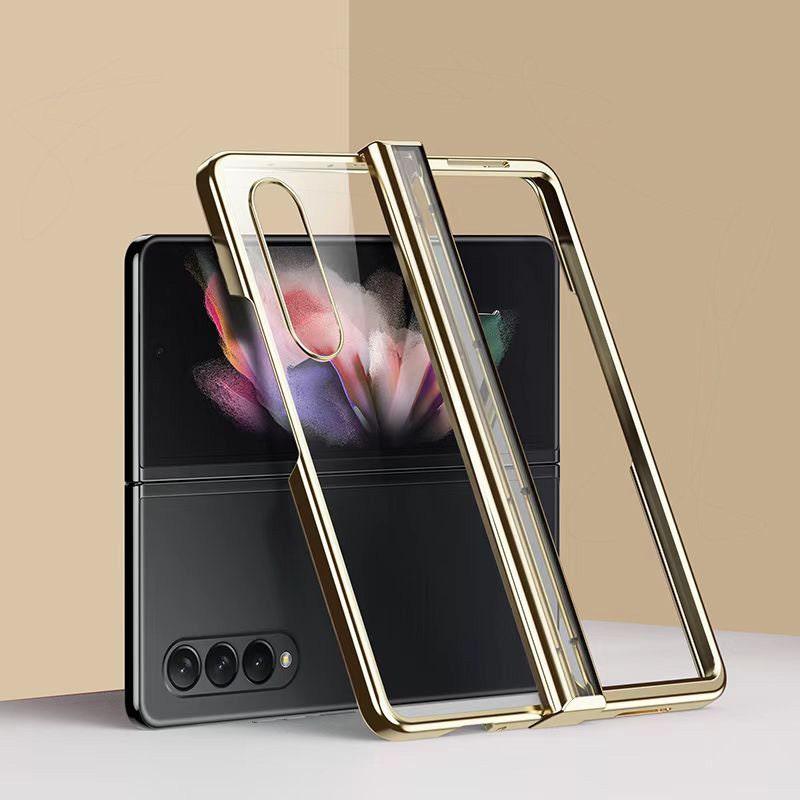 Hinge Part Protected Fold Case, For Samsung Galaxy Z Fold 4 & 3 - EbayCase