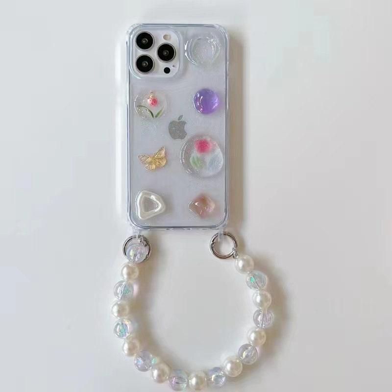 iPhone case with fashion Jewelry and chain, for iphone 11/12/13/14, Pro Max - EbayCase